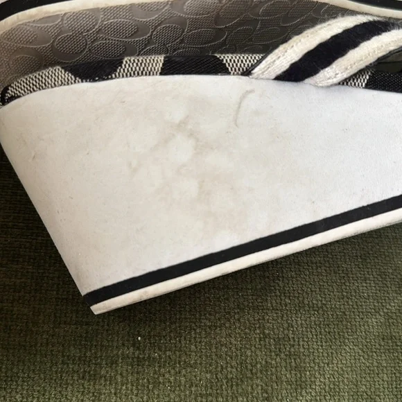 Coach Y2K Felicite Wedge Sandals Size 7.5 - Picture 3 of 13